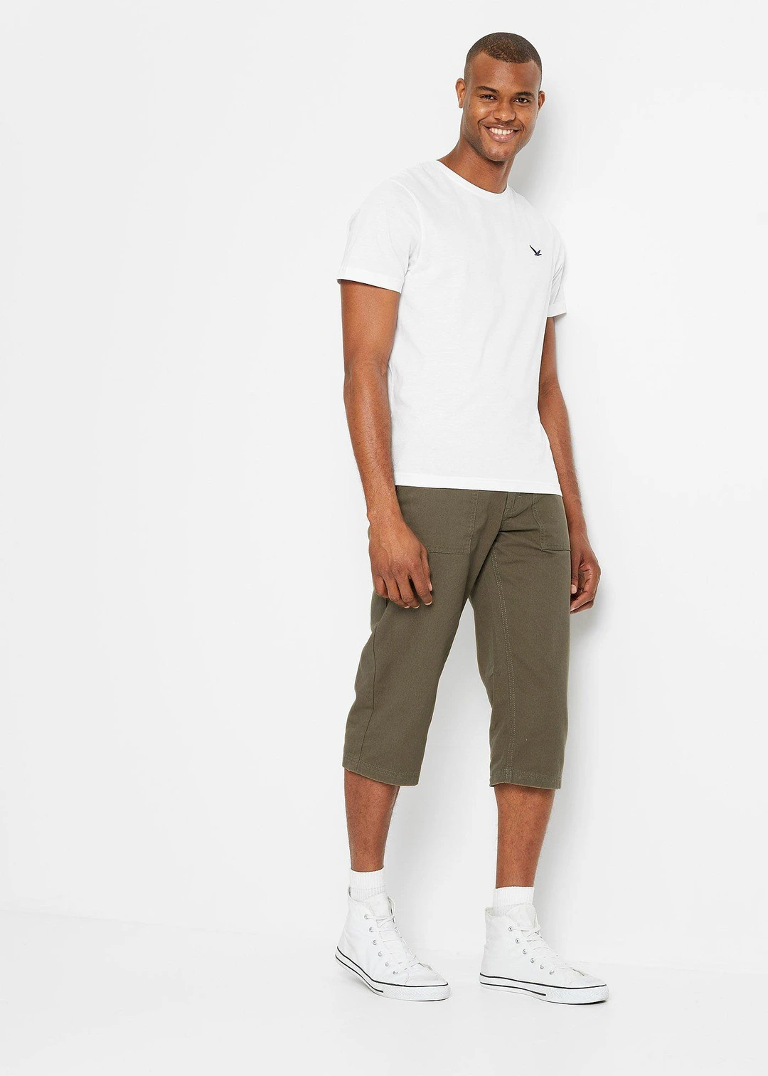 Bermuda long avec poches plaquées, Regular Fit - 2