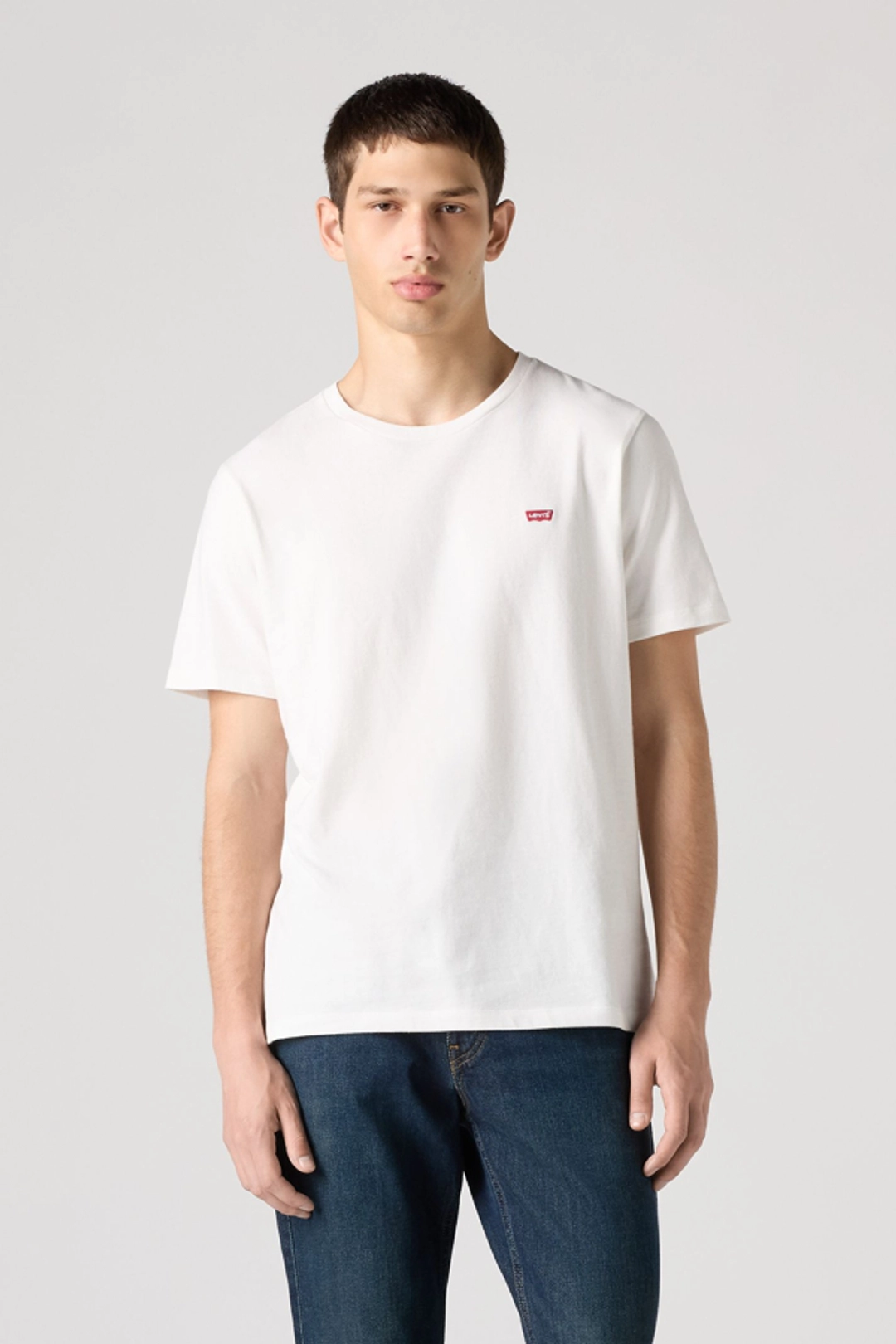 Levi's T Shirt Original Housemark - Homme - Rouge / Oxblood Red - 2XL - 2