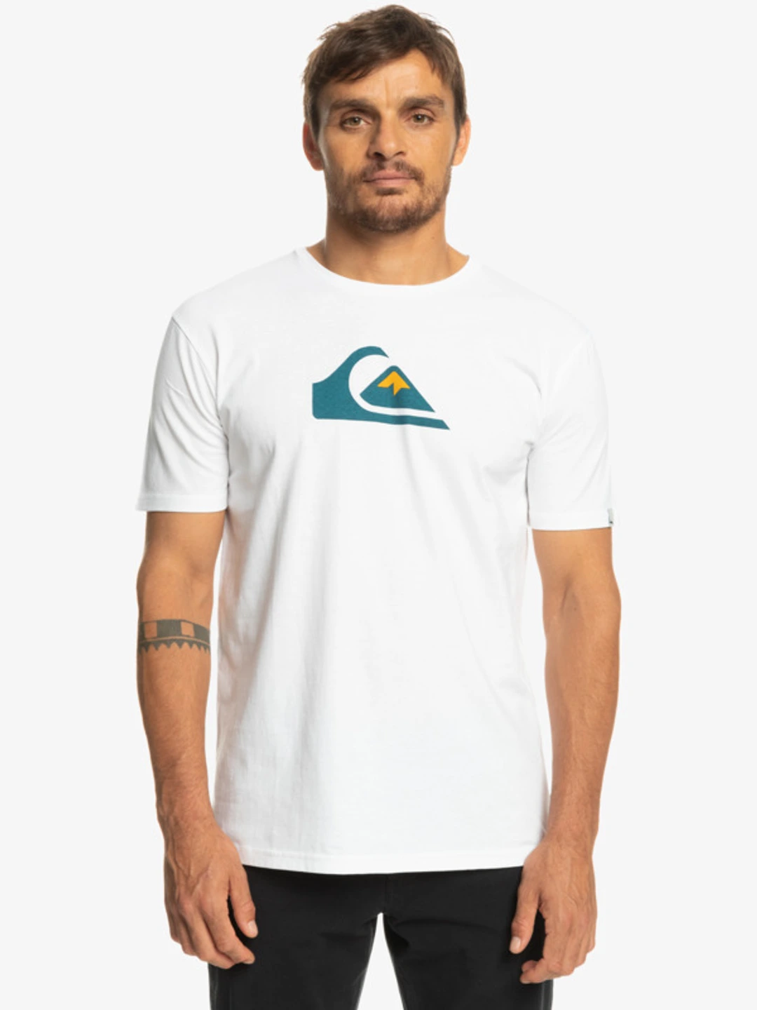 Comp Logo - T-Shirt à manches courtes pour Homme Noir