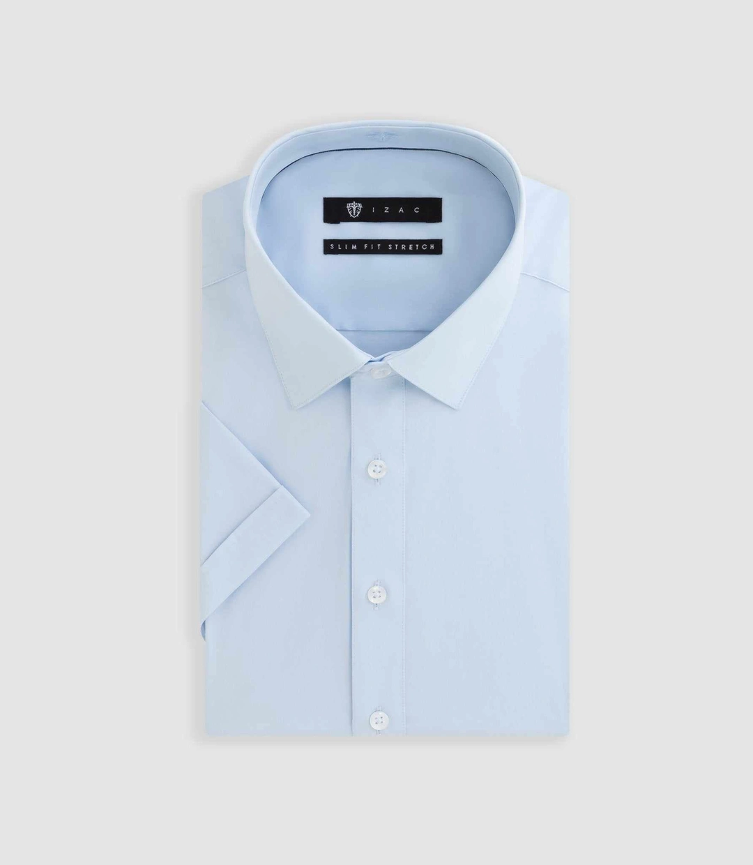 IZAC - Chemise à manches courtes ciel ''Mange''