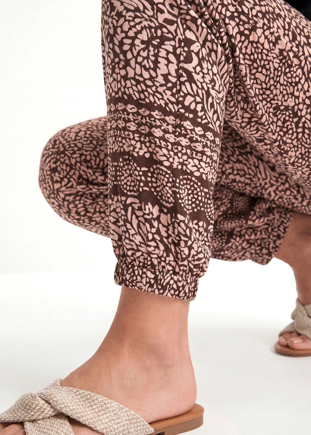 Pantalon jogger en viscose fluide - 3
