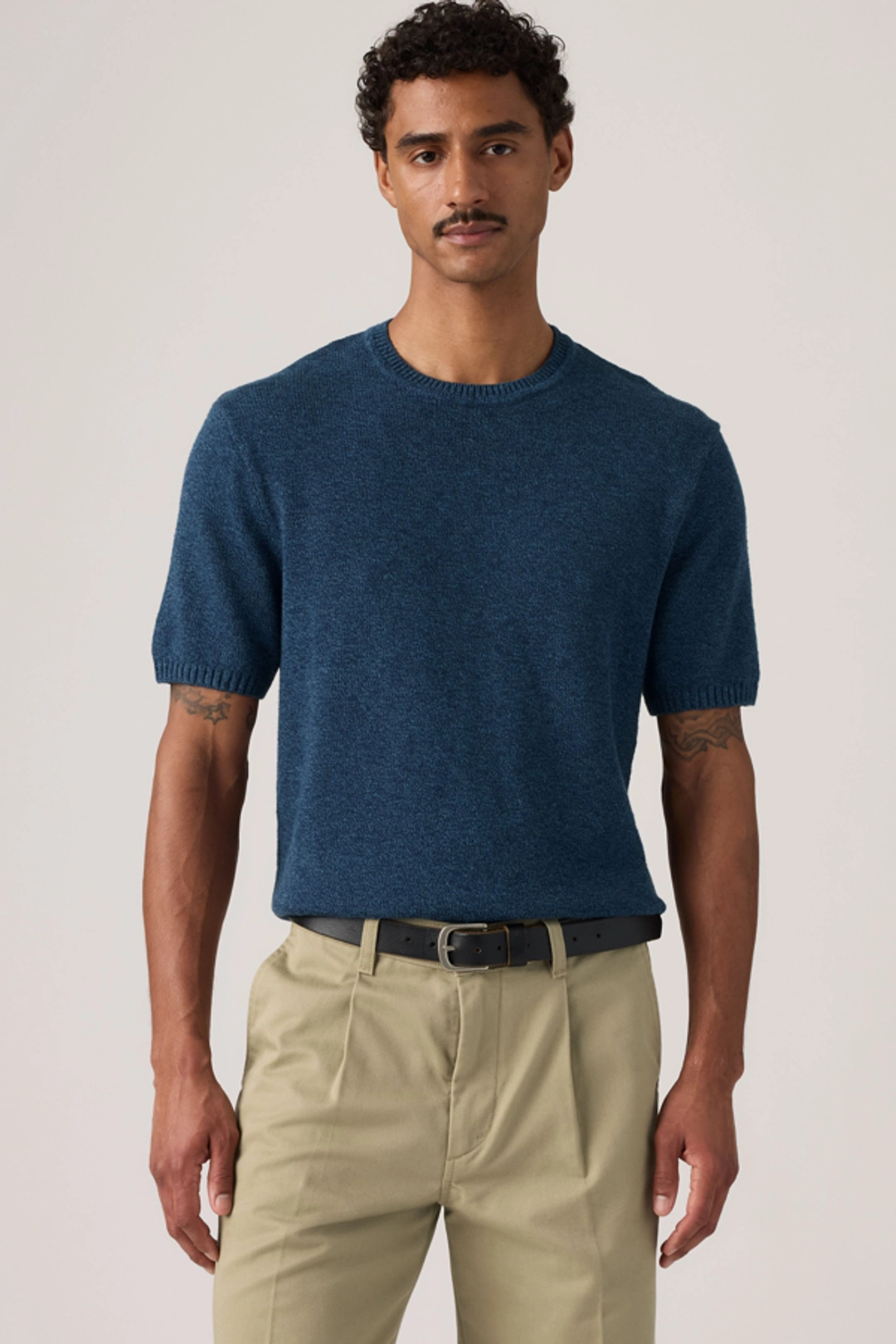 Levi's T Shirt Sweat Stinson Lightweight - Homme - Beige / Pumice Stone - XL