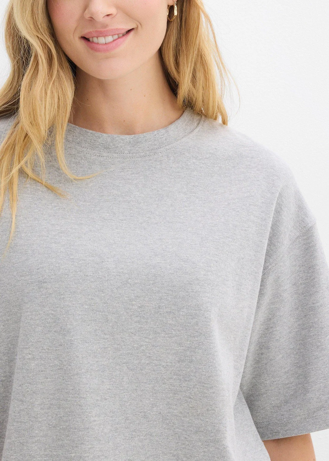 T-shirt épais oversize 100% coton - 3