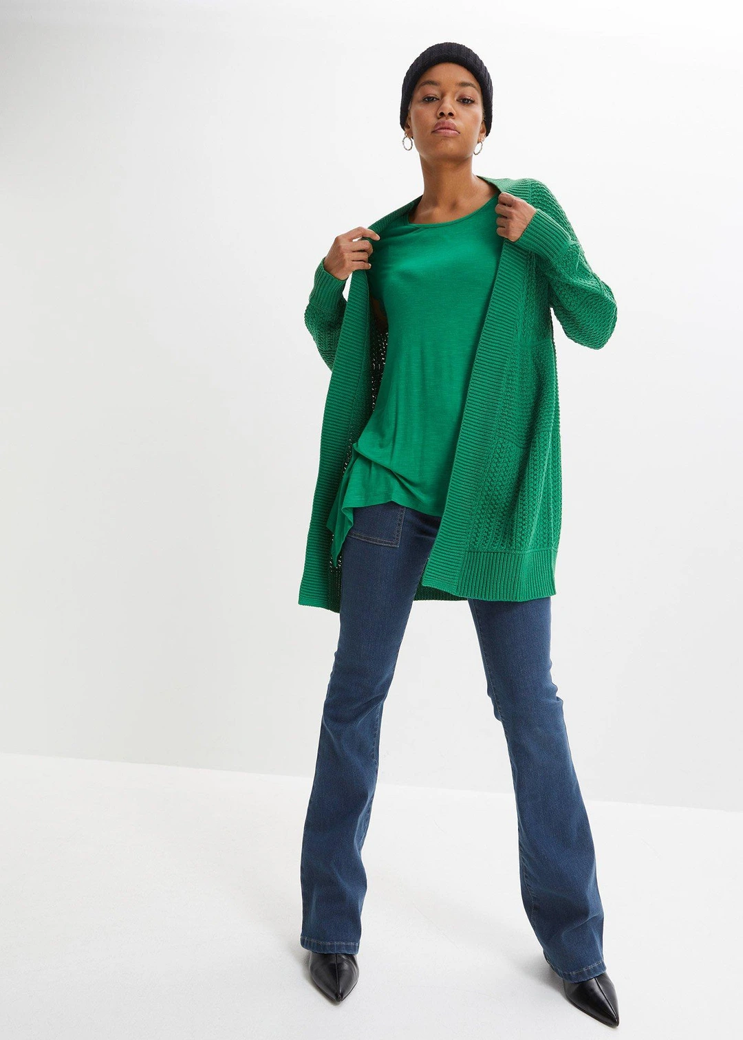 Gilet long en maille - 2