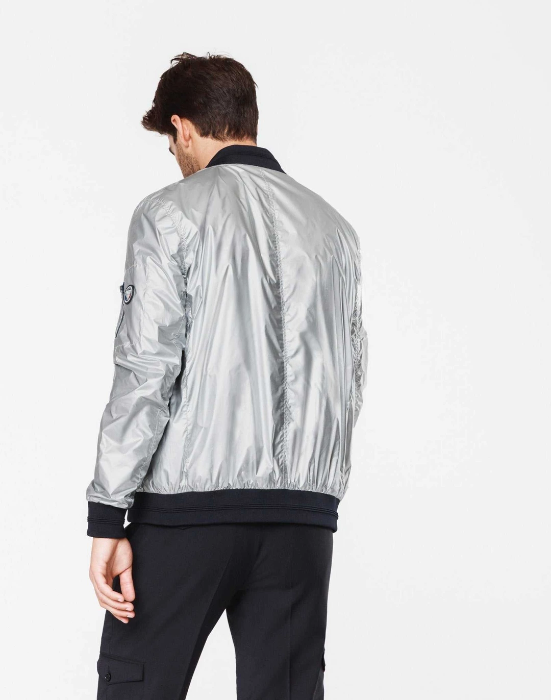 IZAC - Blouson léger silver