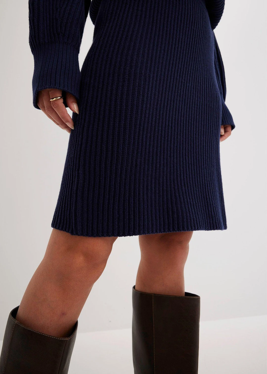 Jupe en maille 100% coton - 3