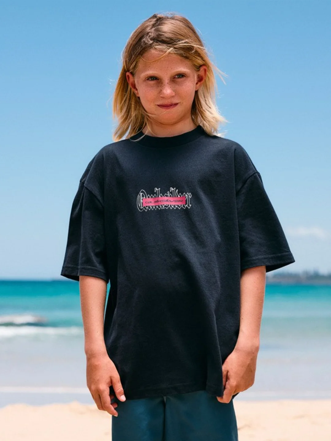 Mercury Double Up - T-Shirt à manches courtes pour Garçon 8-16 ans Noir