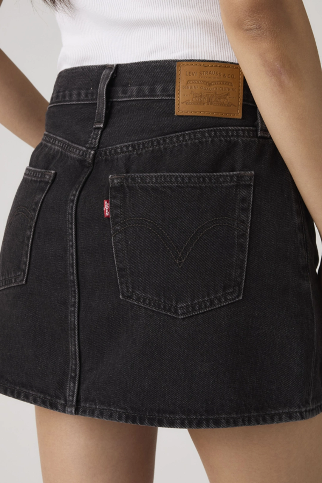 Levi's Jupe Icon - Femme - Bleu / Light Indigo Worn In - 32 - 2