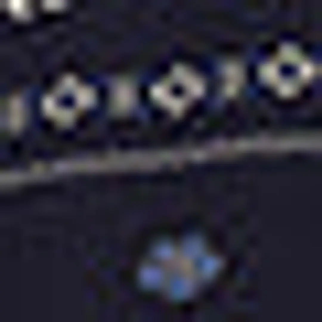 T-shirt bi matière esprit foulard - MANOLIA - Marine