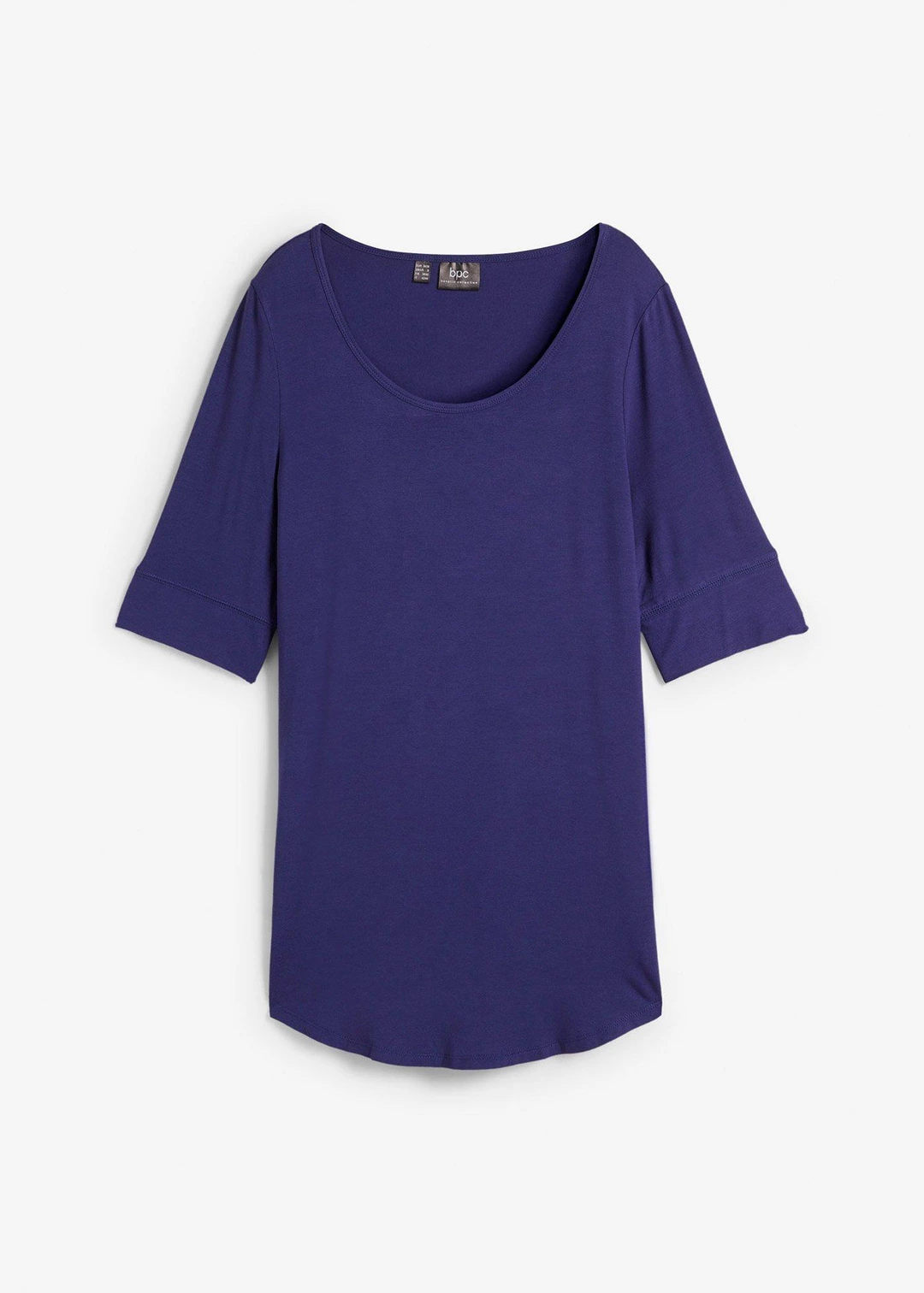 T-shirt long et doux en viscose