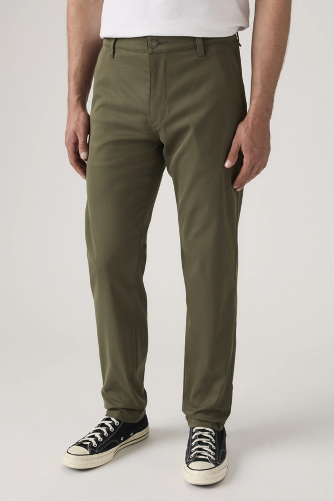 Levi's Pantalon XX Chino Standard Taper Tech+ - Homme - Bleu / Blue Nights Tech Blend - 38X34 - 2