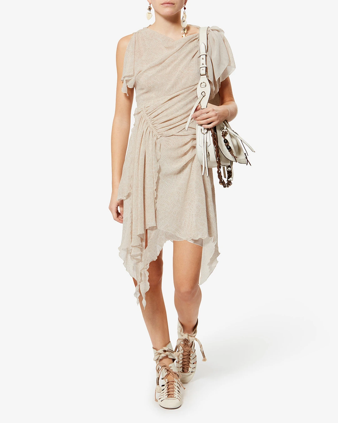 Robe Trysha - Femme - Écru - Taille 42 - 4