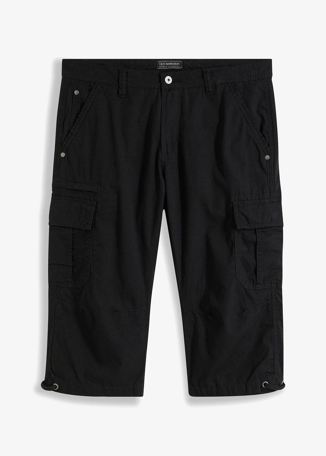 Bermuda long poches cargo regular 100% coton