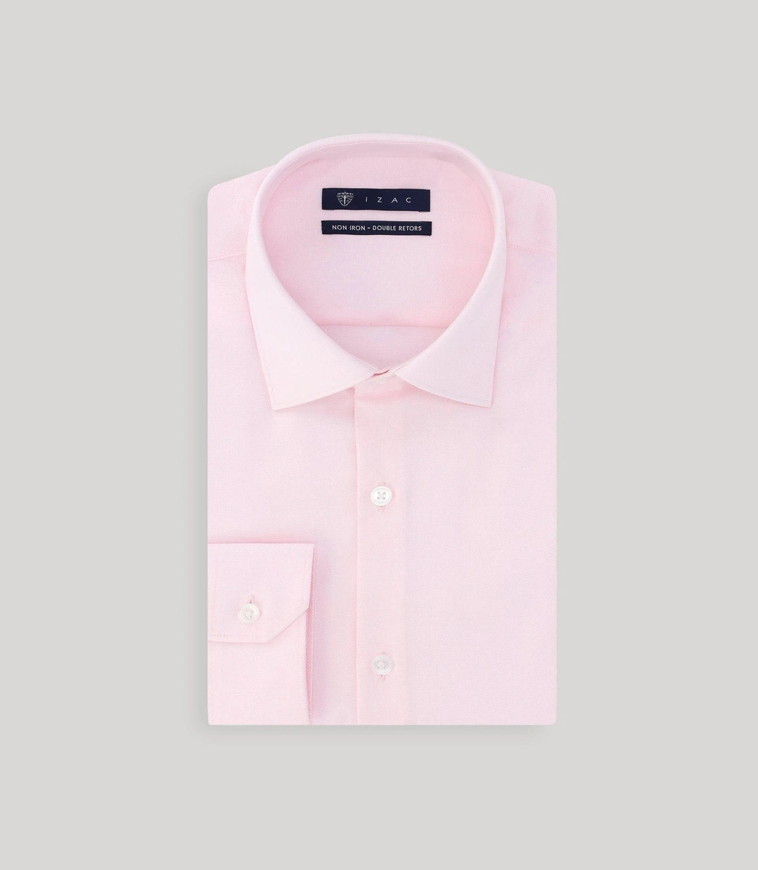 IZAC - Chemise non iron rose