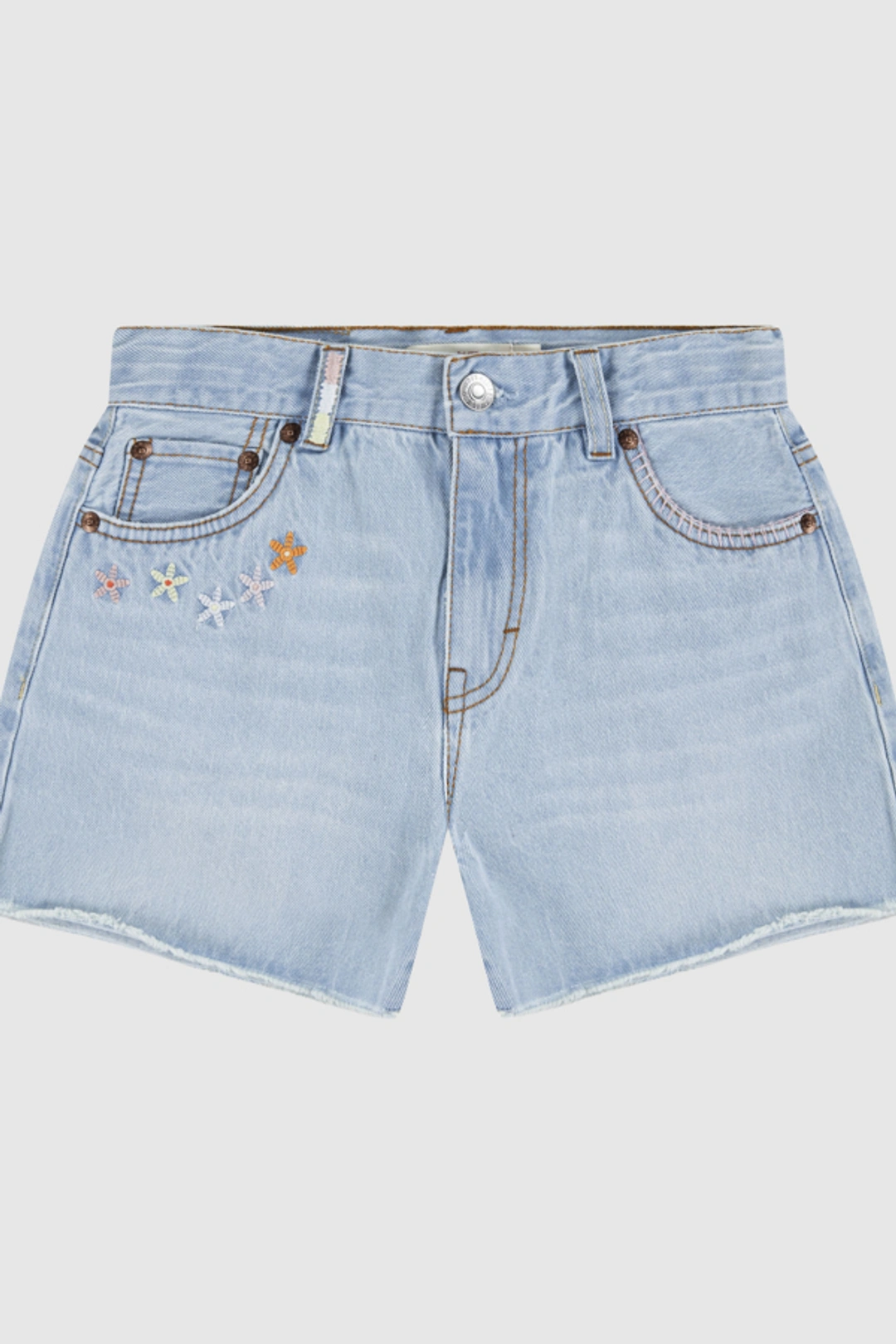 Levi's Teenager Girlfriend Shorts - Femme - Bleu / Dance Around - 14A