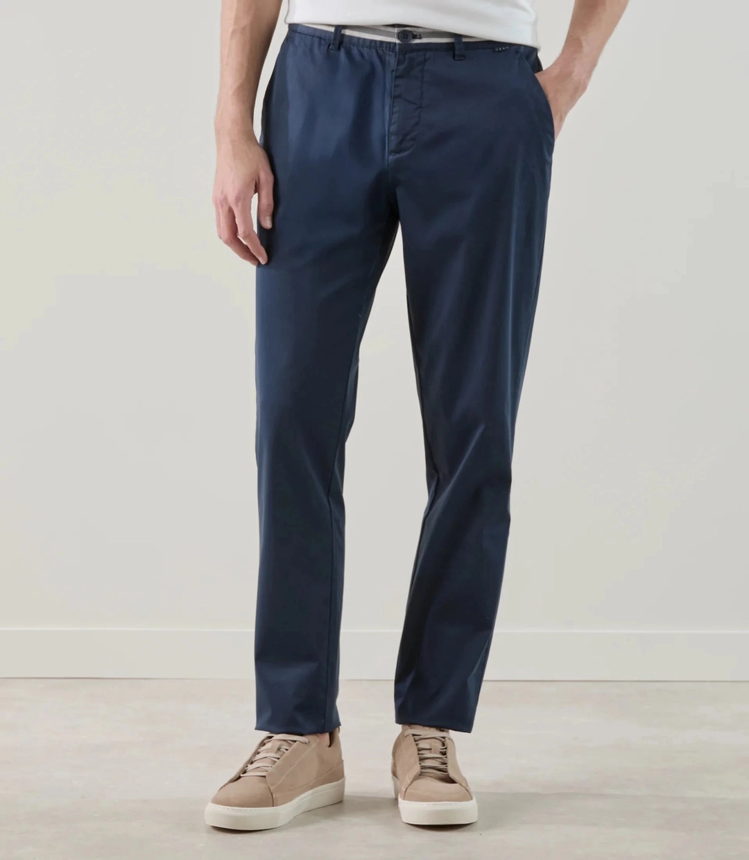 IZAC - Pantalon chino marine