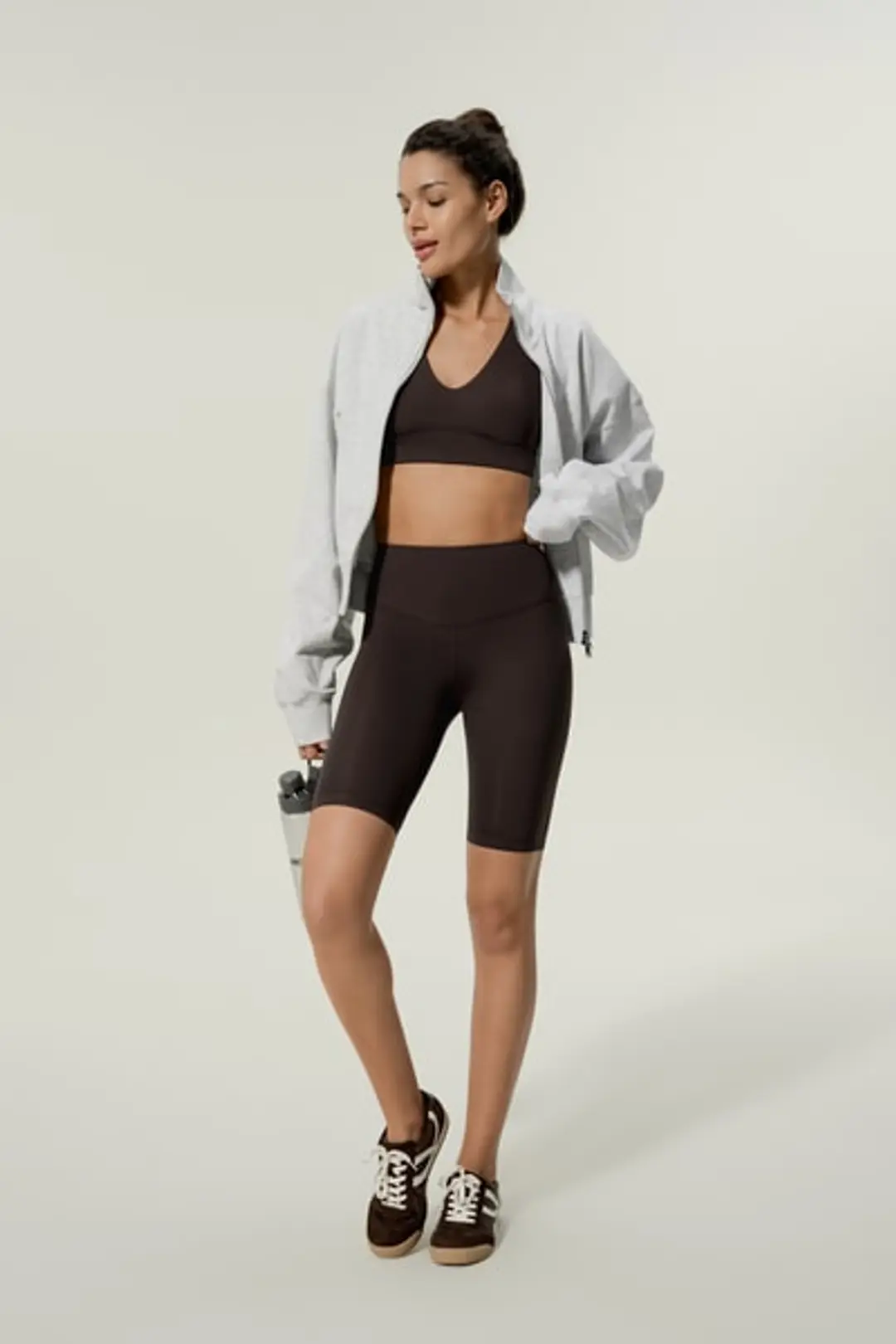 Shorts Cyclistes Tricot de Soutien Respirant avec Intérieur Soie