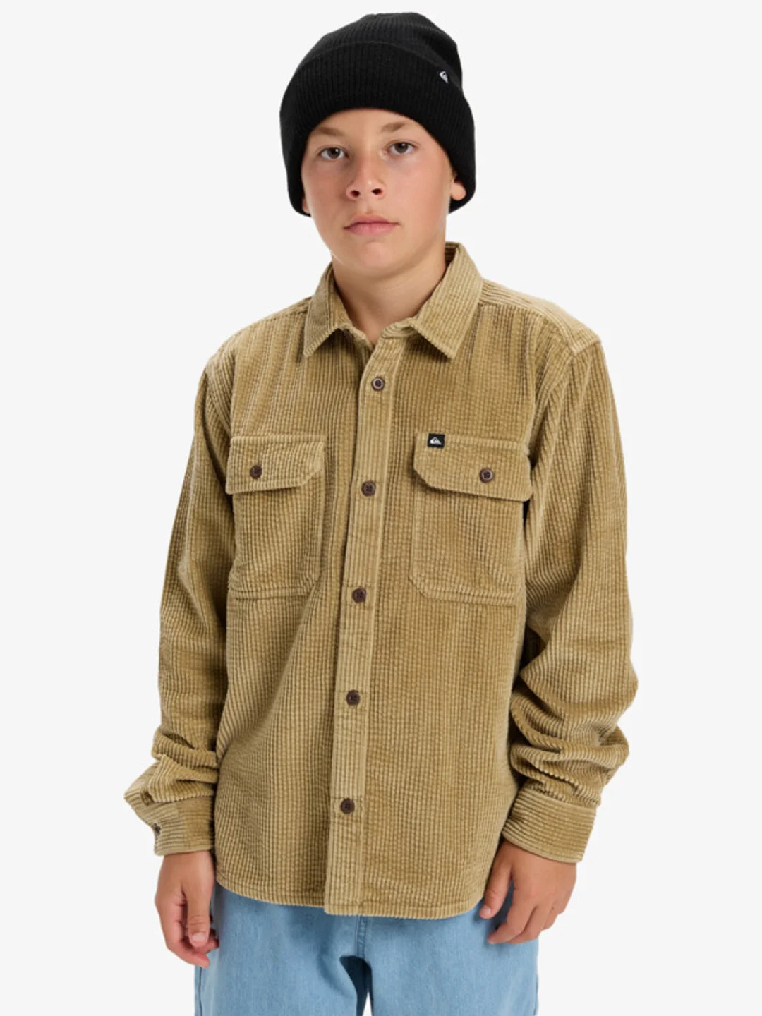 Venture Cord - Chemise en velours côtelé pour Garçon 8-16 ans Beige