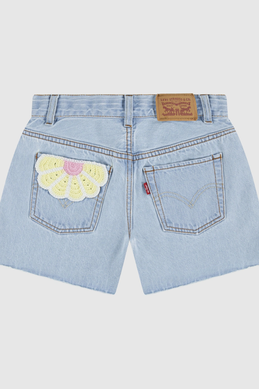Levi's Teenager Girlfriend Shorts - Femme - Bleu / Dance Around - 14A - 2