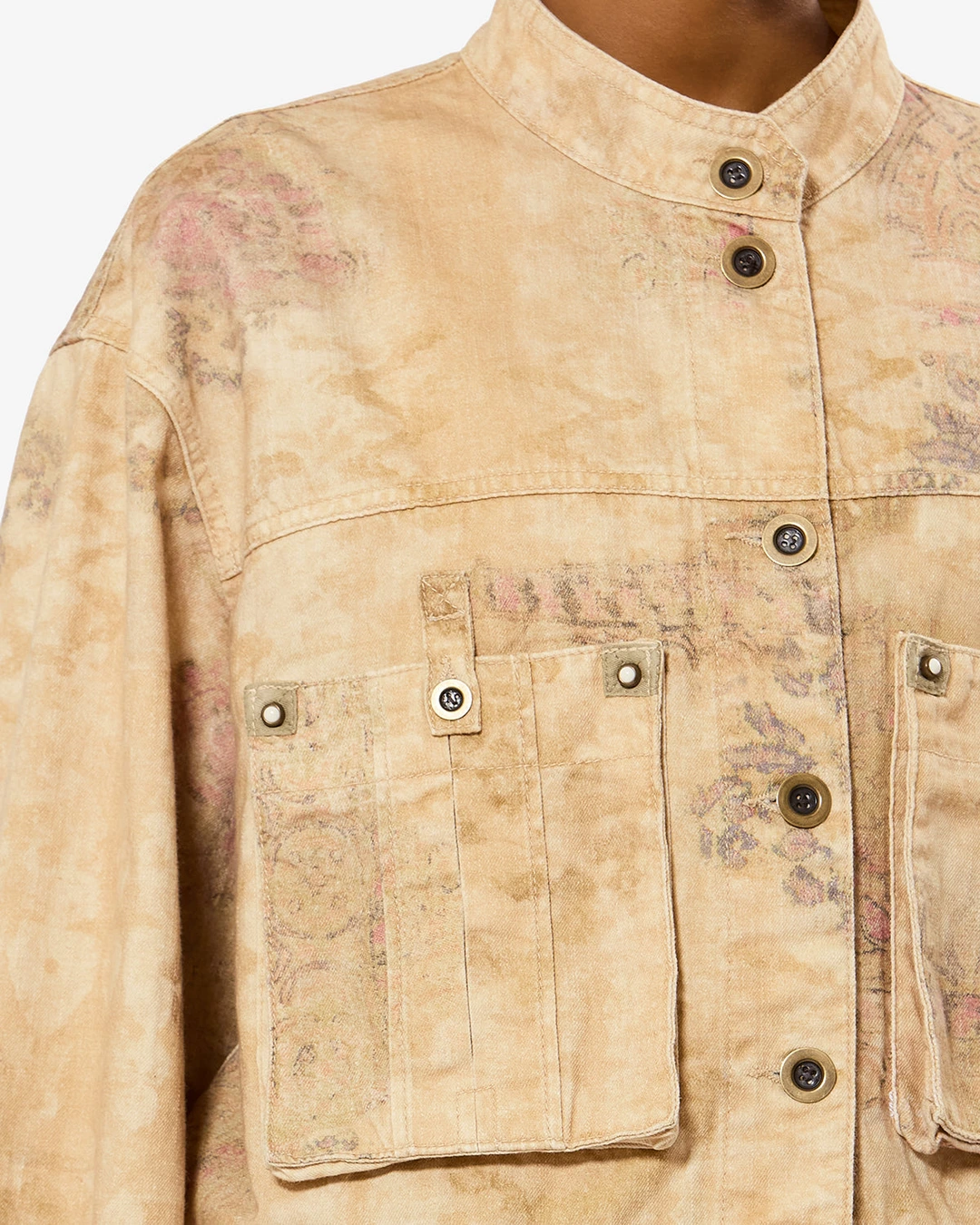 Veste Cyndel - Femme - Désert - Taille40 - Isabel Marant - Collection Été Femme - Nouvelle Collection Capsule La Riviera - 2