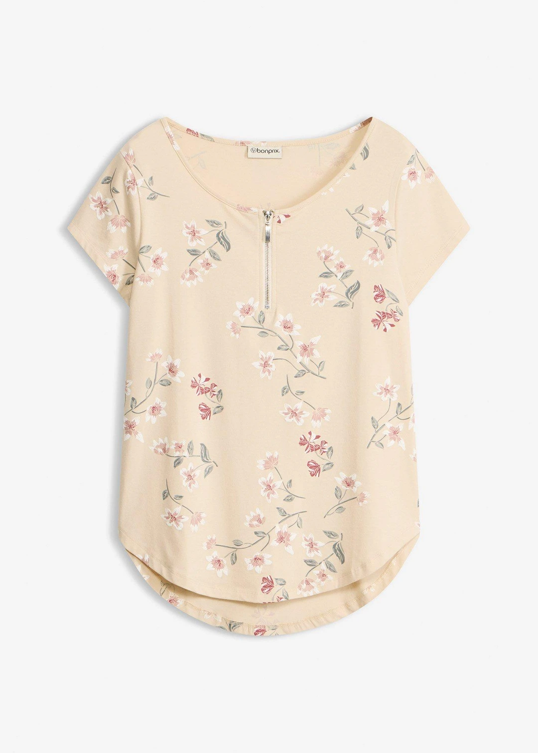 T-shirt oversize en coton extensible