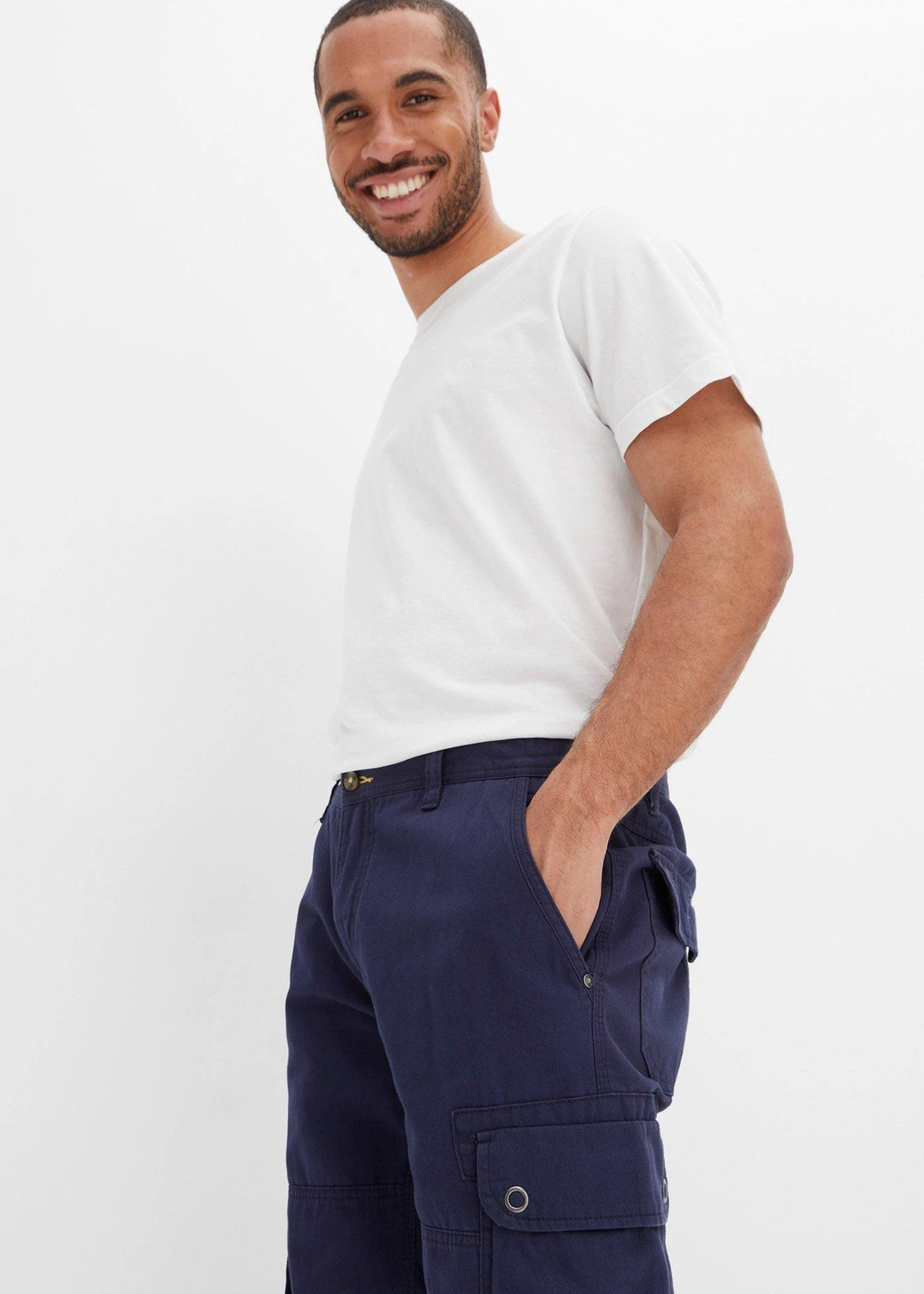 Bermuda cargo 100% coton, regular - 3