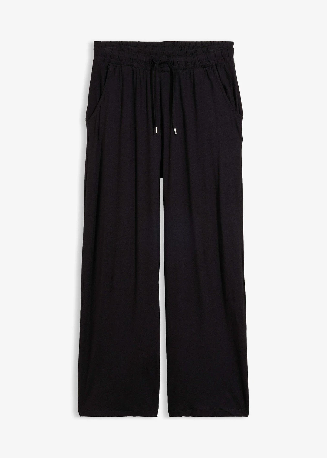 Pantalon fluide en jersey viscose extensible