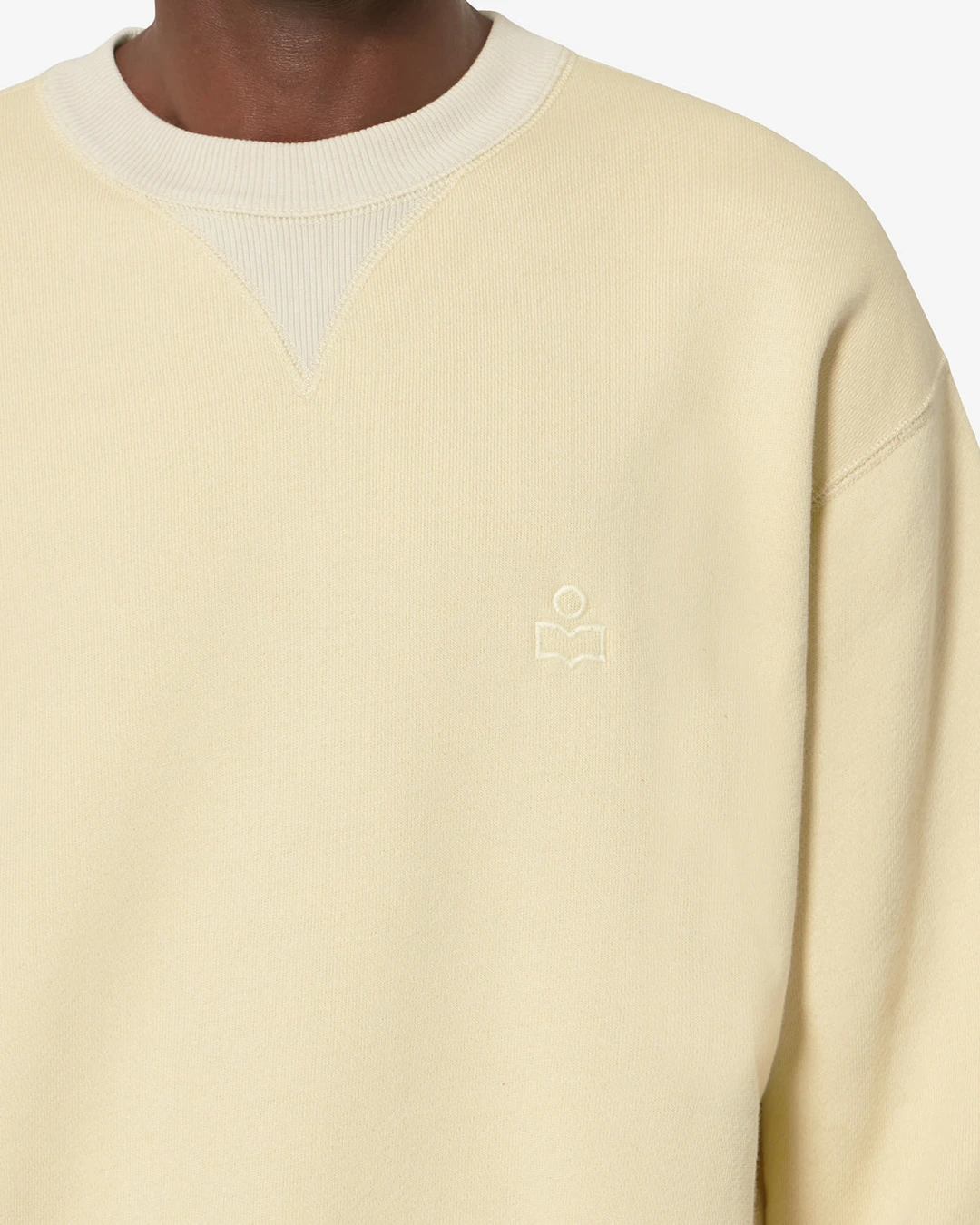 Sweat Shirt Miker - Homme - Jaune Clair - Taille XL - 2