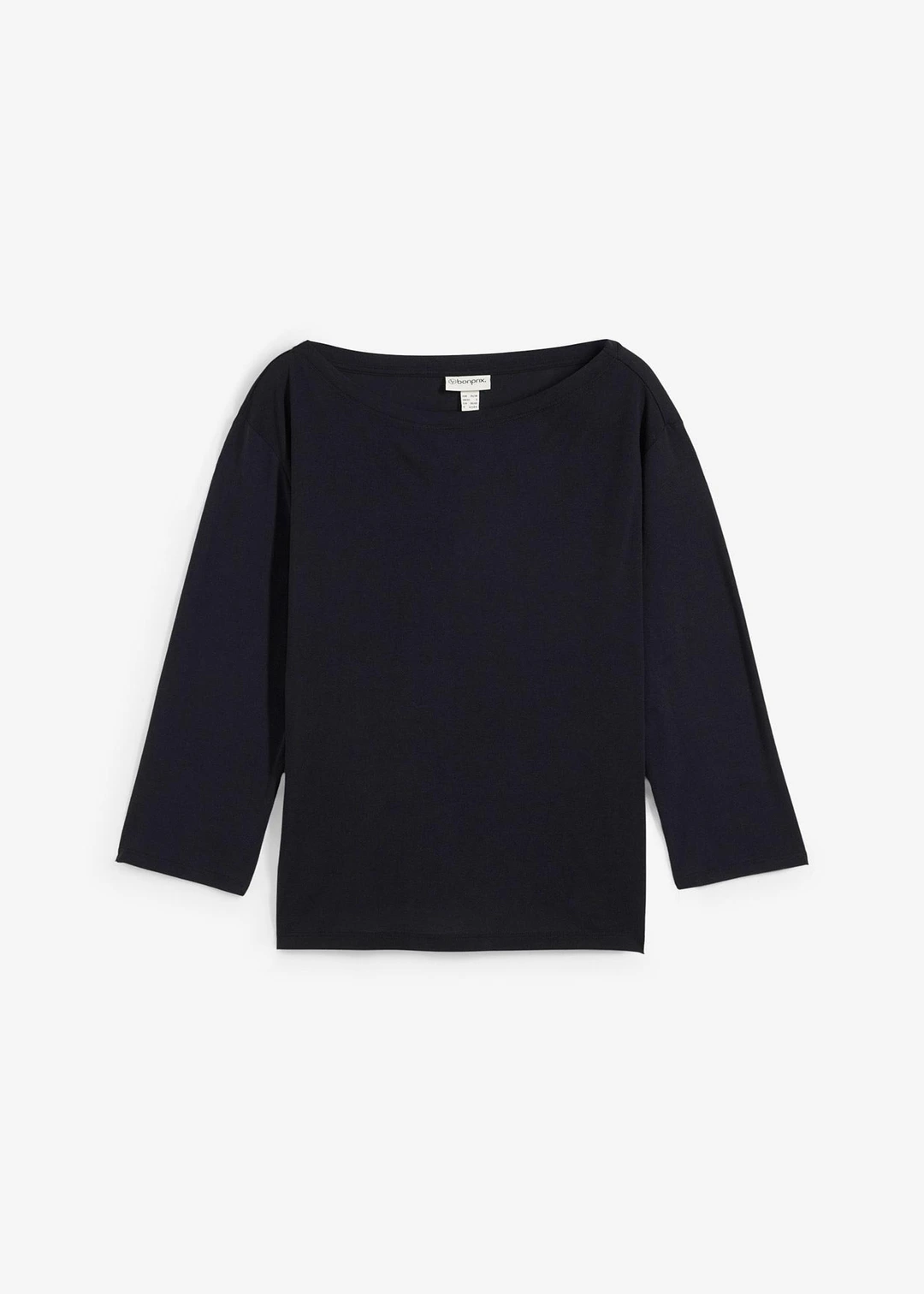 T-shirt épaule dénudée en modal mélangé