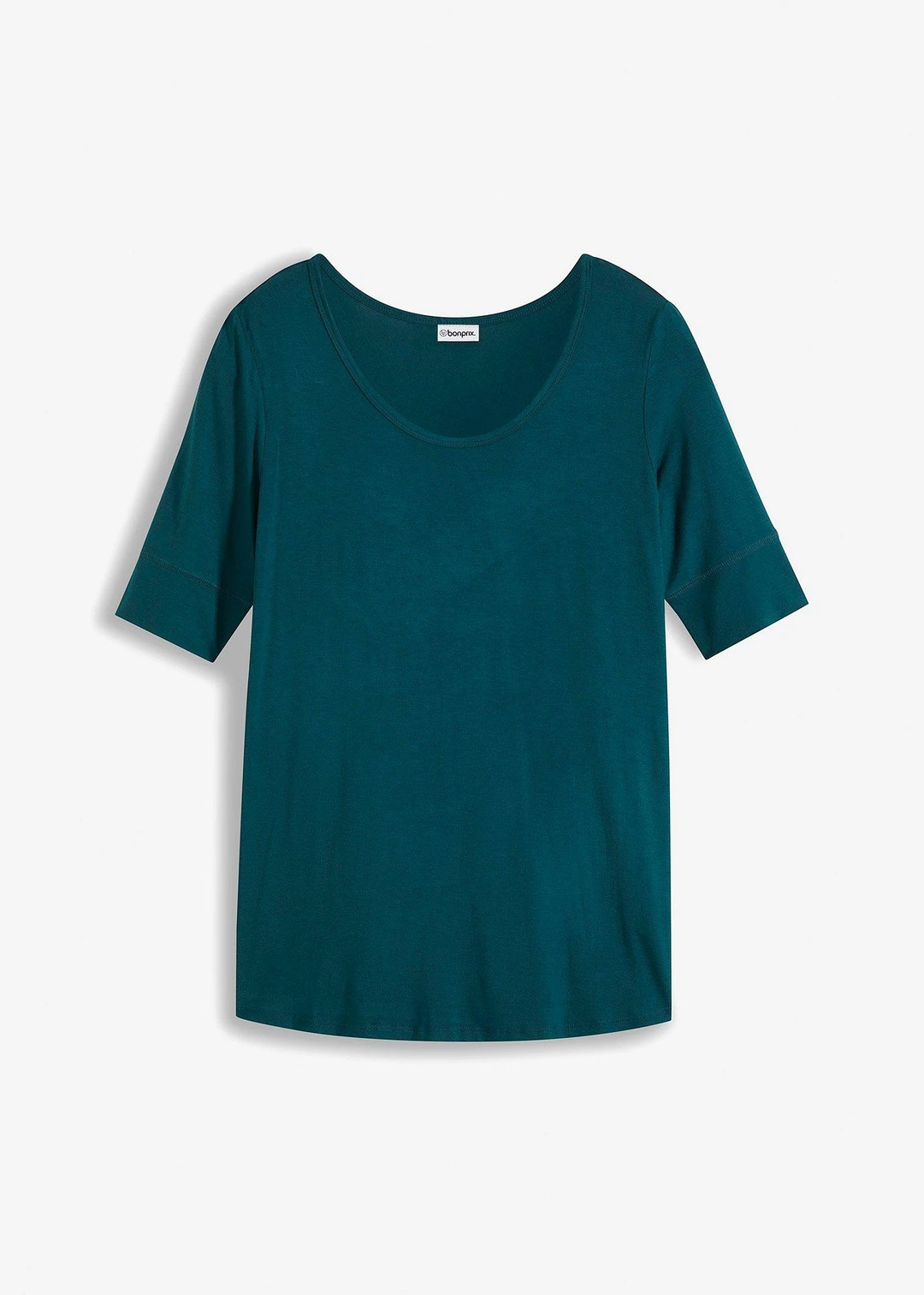 T-shirt doux en viscose extensible