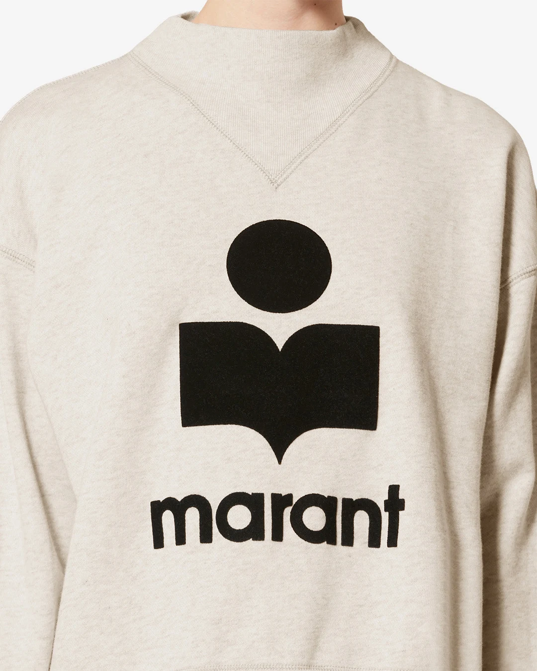 Sweatshirt Moby - Femme - Écru - Taille 44 - Marant Étoile - 2