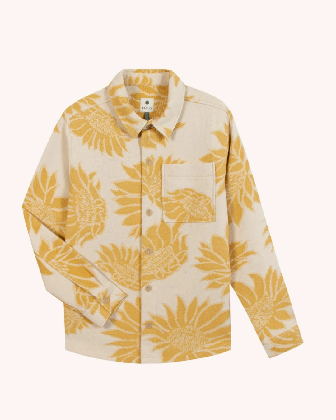 Surchemise crème et jaune - GASTINE - 2