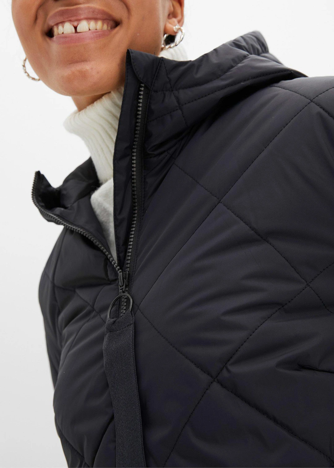 Manteau matelassé et rembourré à capuche