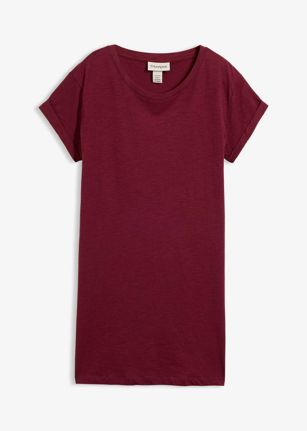 T-shirt long 100% coton