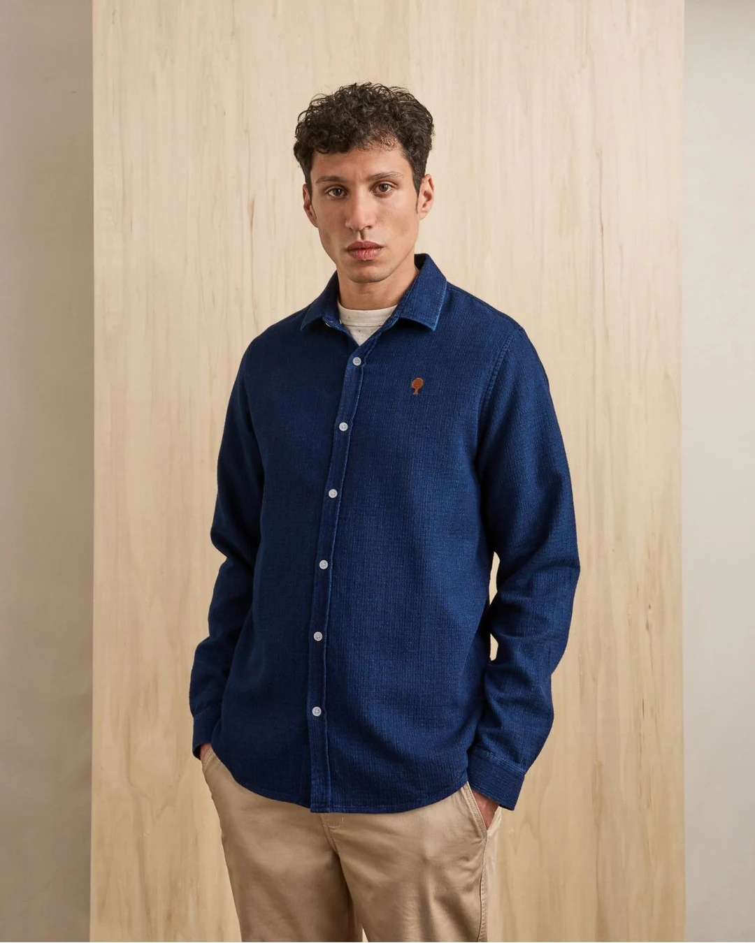 Chemise denim brut coton recyclé - IRATY
