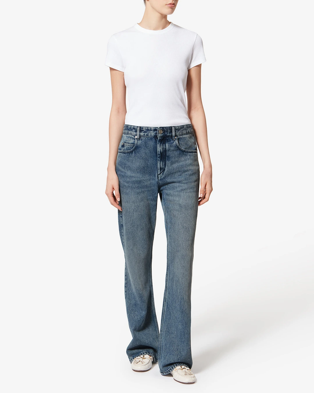 Pantalon Belvira - Femme - Écru - Taille 42 - 4