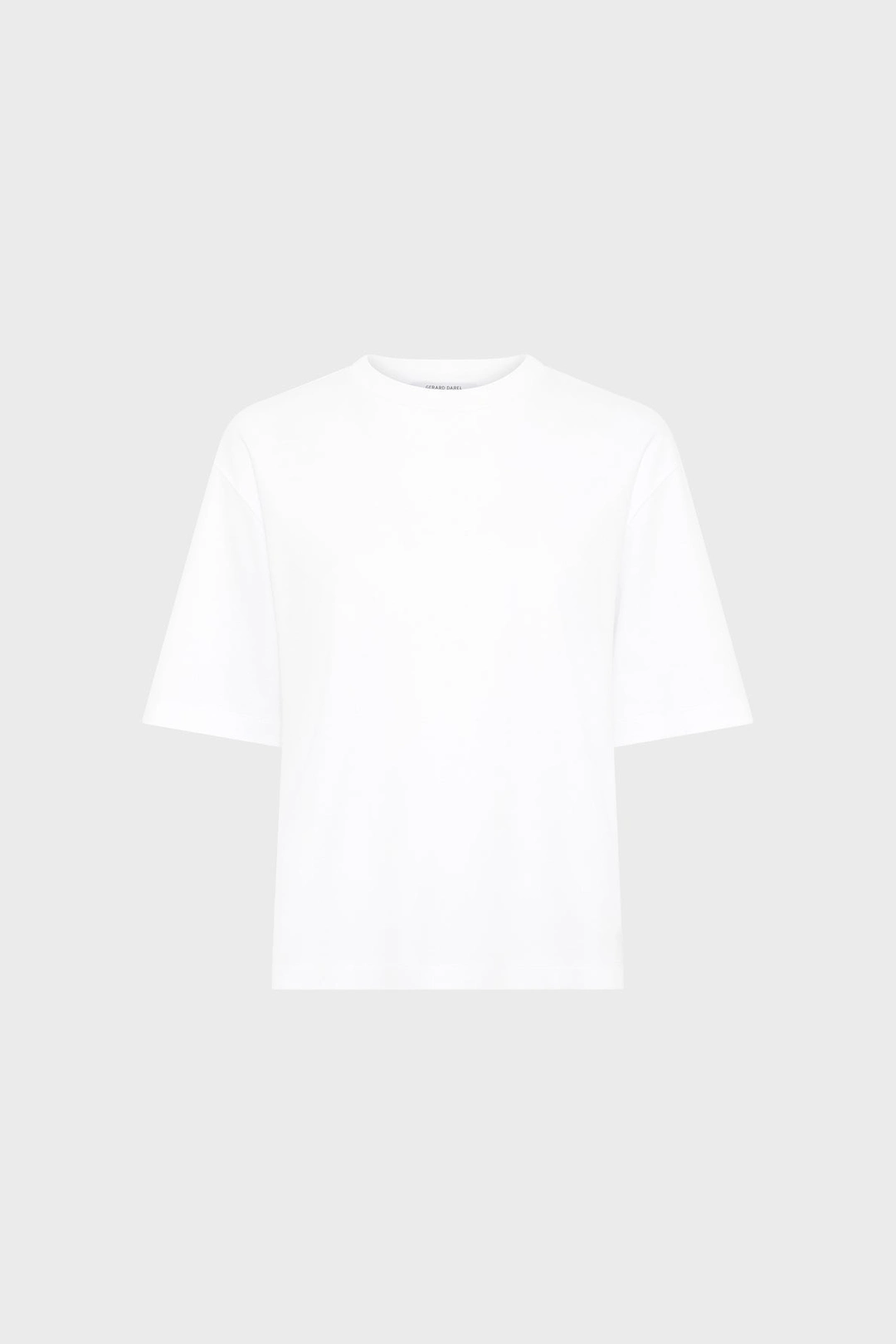 T-shirt uni en coton - MAYAE - Marron