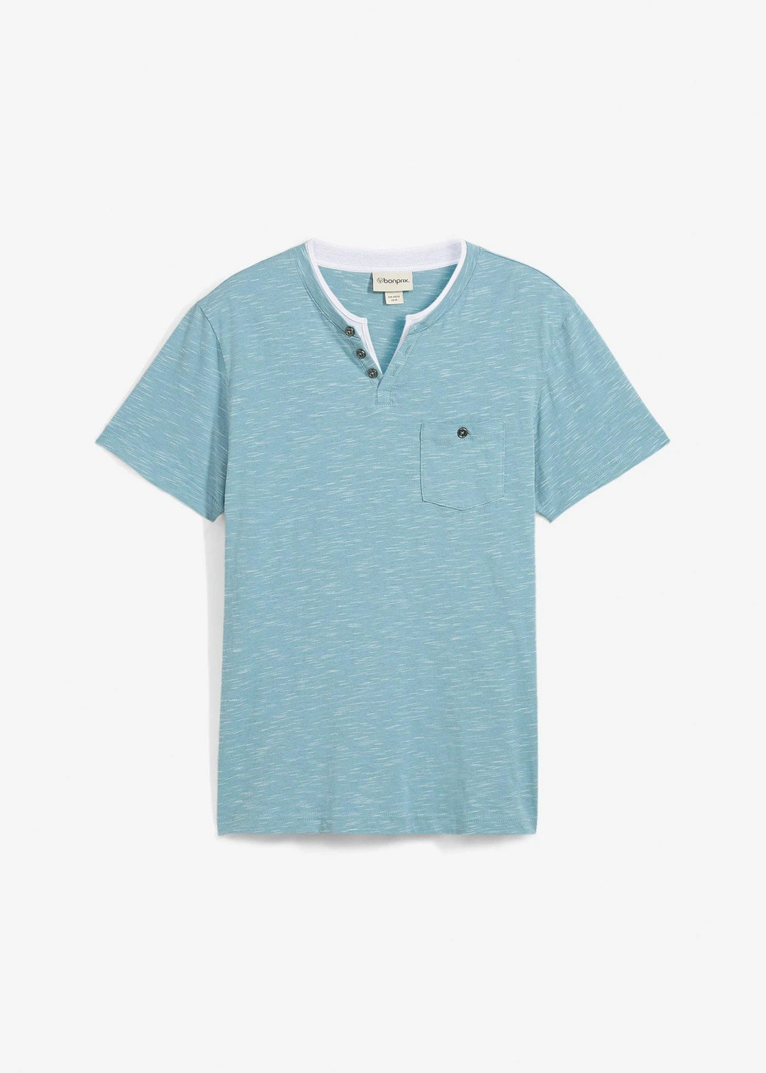 T-shirt 2 en 1 chiné