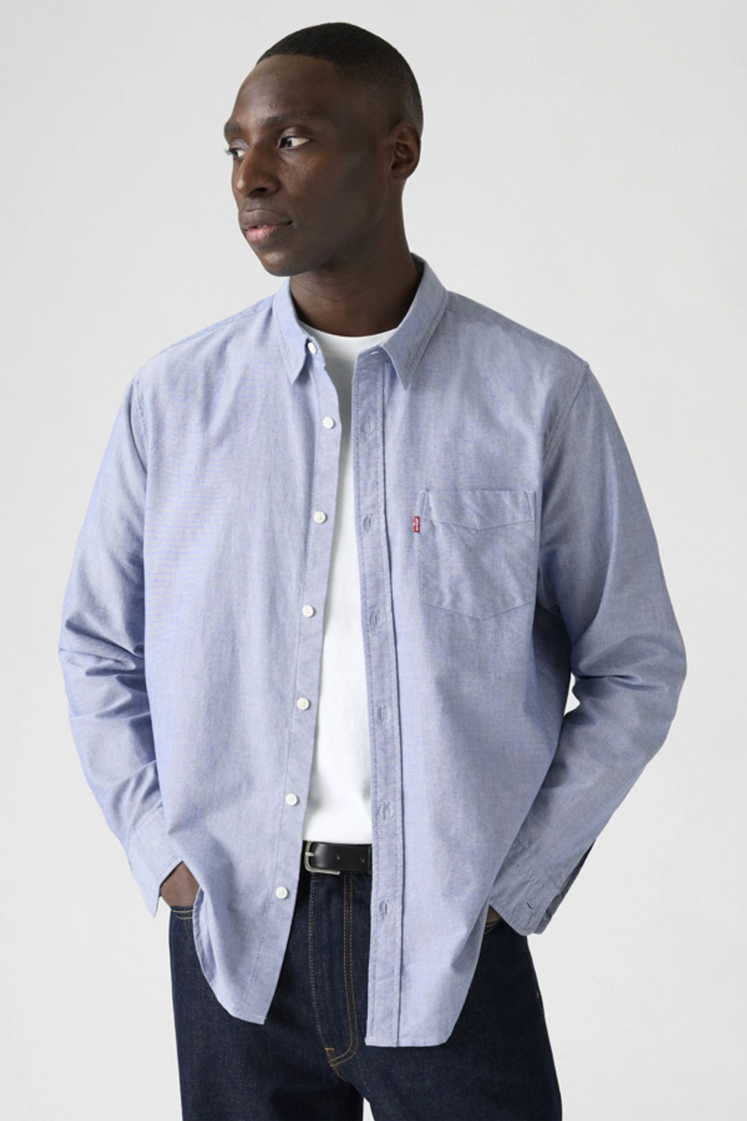 Levi's Chemise À Poche Classic Standard - Homme - Bleu / Navy Blazer - S