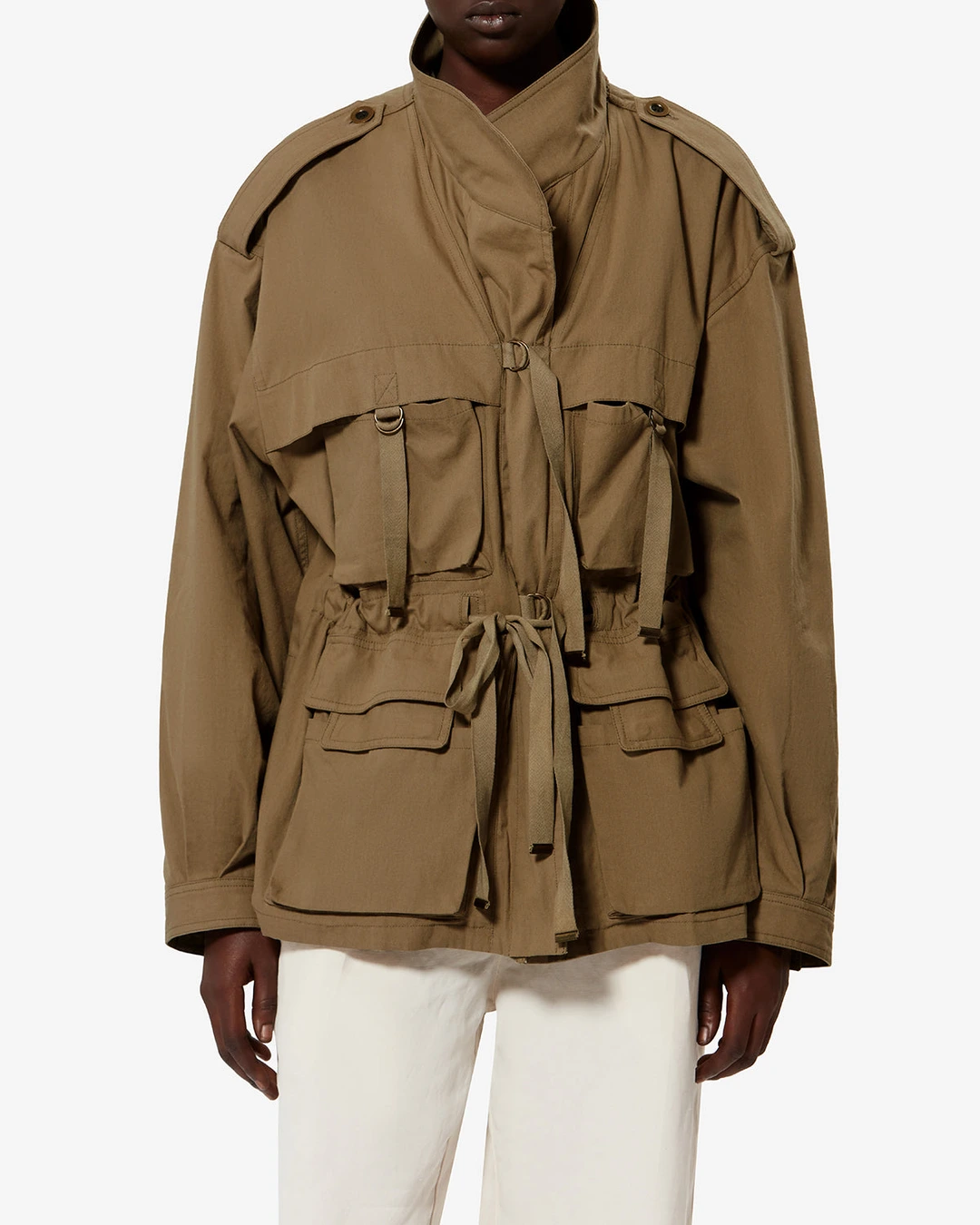 Veste Beriza - Femme - Kaki - Taille 40 - 5