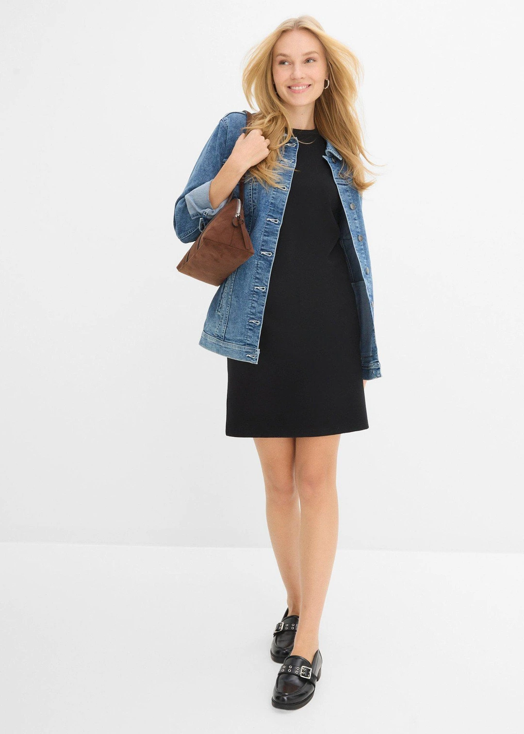 Robe courte à épaulettes - 2
