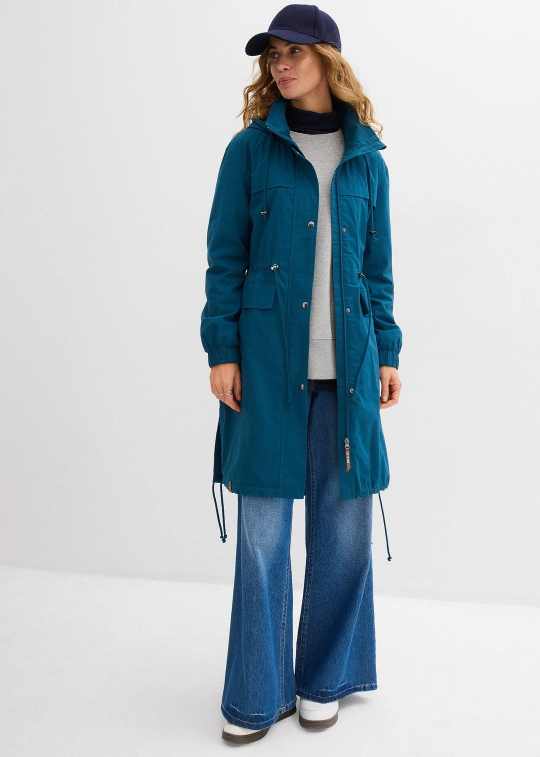 Parka-trench avec grandes poches - 2