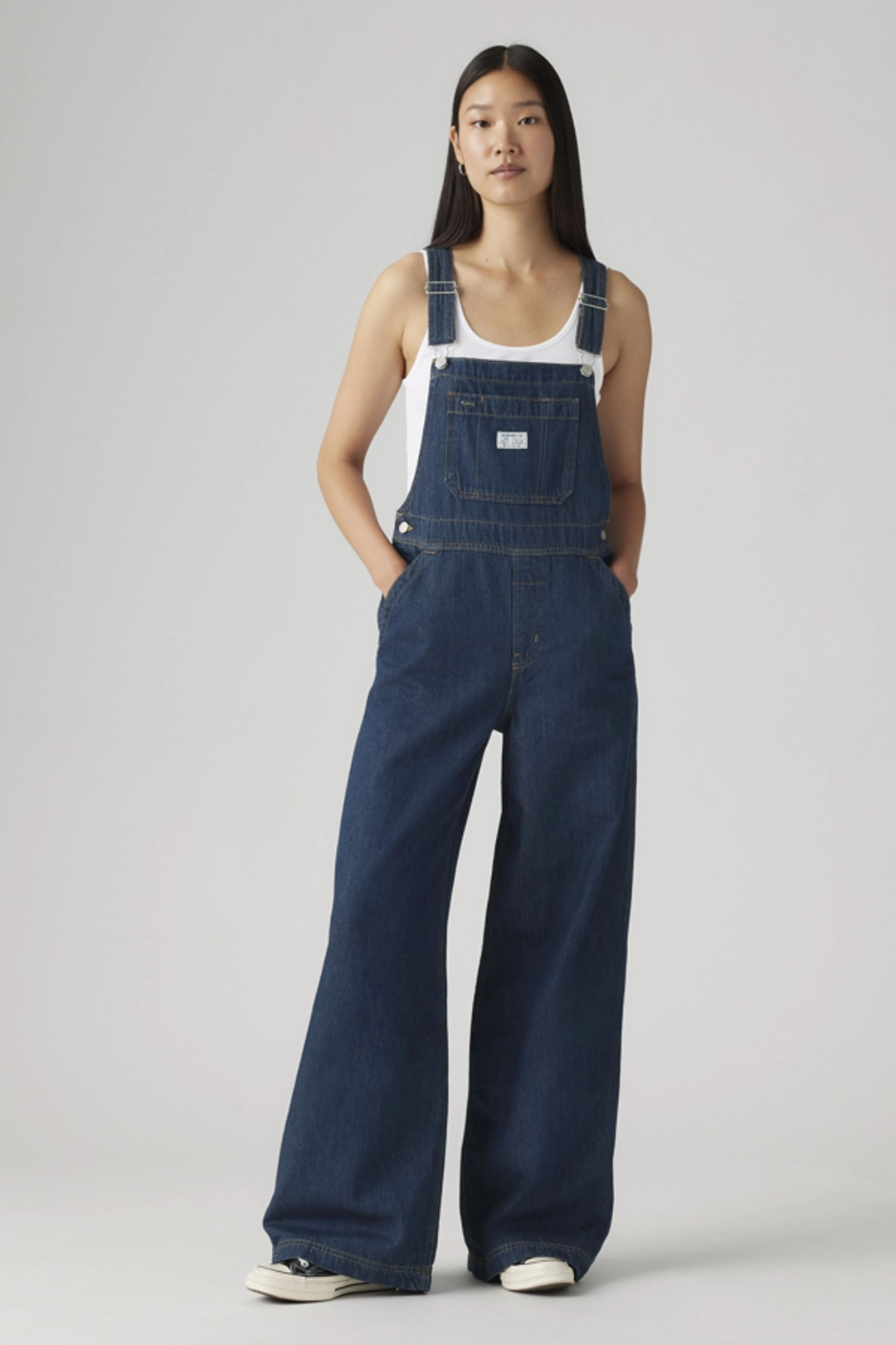 Levi's Salopette XL Lightweight - Femme - Bleu / Square Circle - 2XS - 2