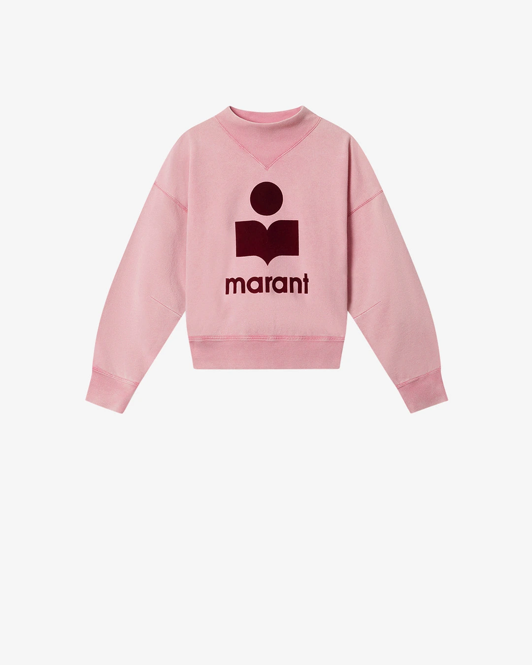Sweat Shirt Moby - Femme - Bubblegum-bordeaux - Taille 42 - Marant Étoile