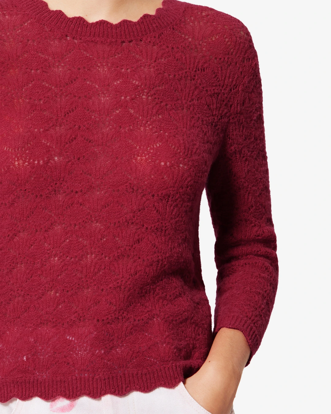 Pull Leonette - Femme - Écru - Taille 42 - Marant Étoile - 2