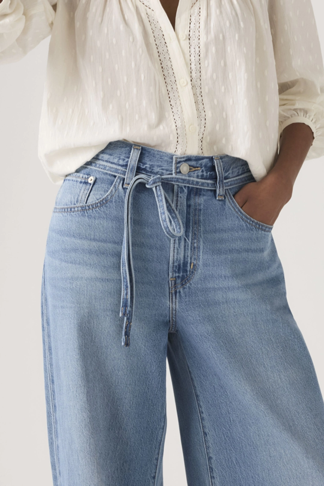 Levi's Jean XL Straight - Femme - Bleu / Good Grades Tencel - 32X31 - 2