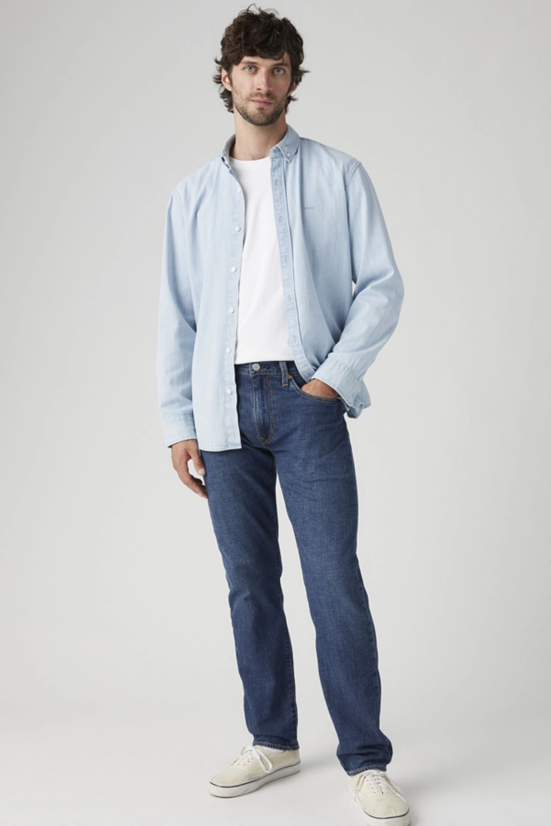 Levi's Jean 502 Taper - Homme - Bleu / Rainy Afternoon - 38X32