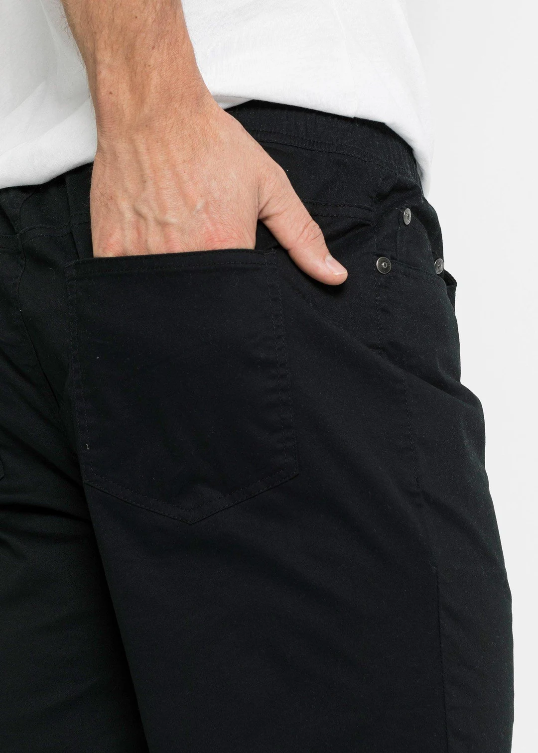 Pantalon jogger droit et extensible, regular - 3