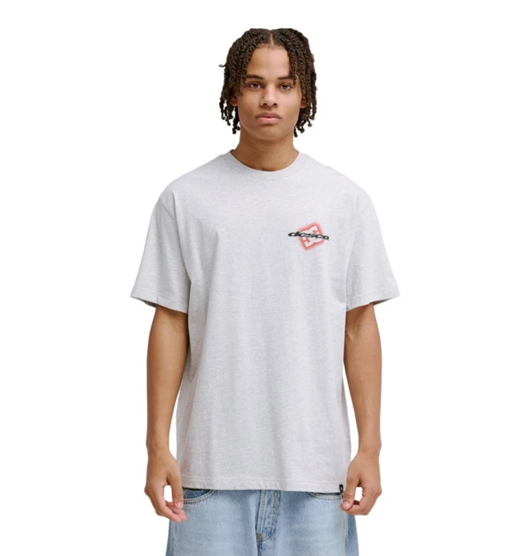 Blur Mark - T-Shirt à manches courtes Gris Homme