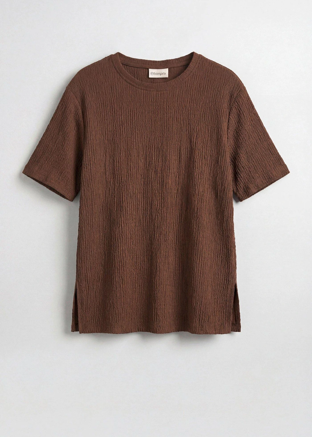 T-shirt en crêpe gaufré